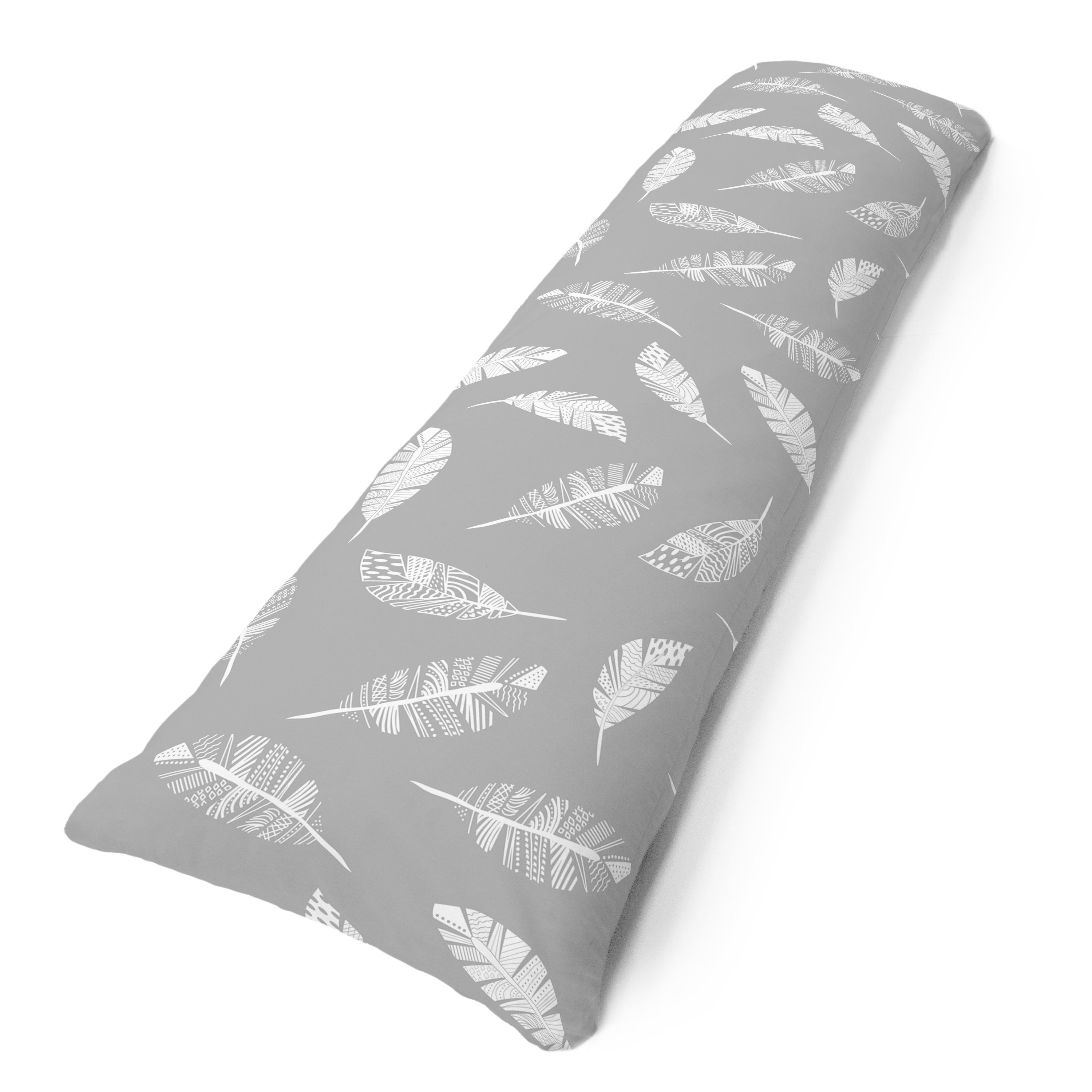Amilian Seitenschläferkissen Lagerungskissen Bezug: ca. 150 x 40 cm (Made in EU), Bezug für Seitenschläferkissen, Komfortkissen, Pillow Cover; Ersatzbezug; abnehmbar und waschbar, Pregnancy Pillow, Kissenbezug aus 100% Baumwolle