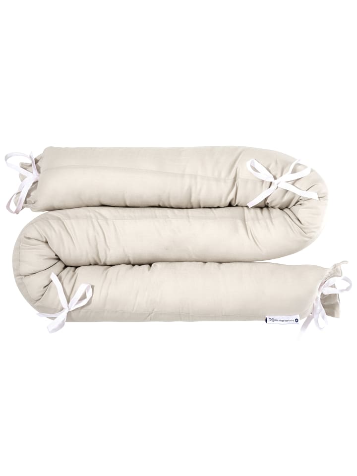 nordic coast company  Bettschlange in Natur- (L) 180 cm günstig kaufen onesize