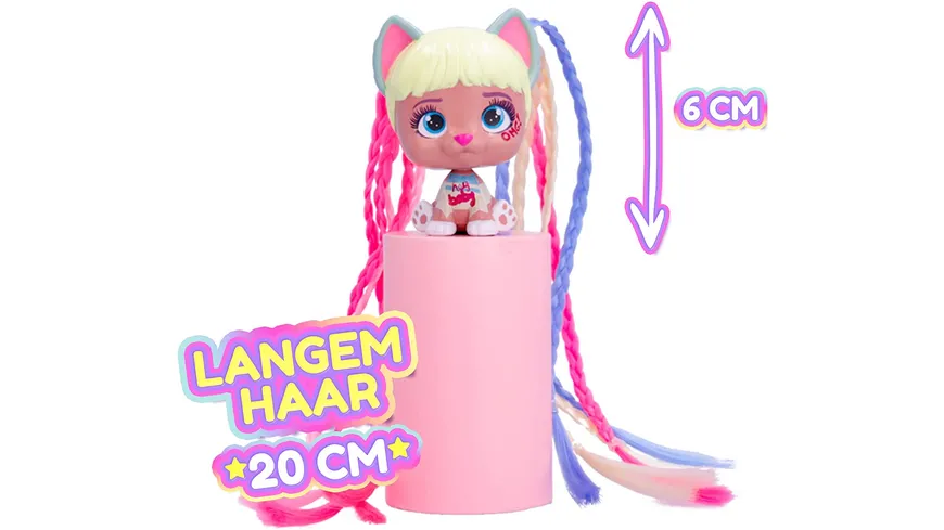 VIP Pets Mini Fans Bow Power, 1 Stück, sortiert