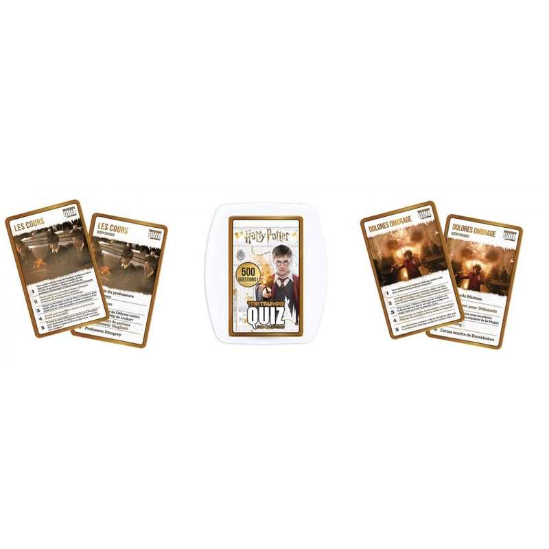 Jeu de cartes Quiz Harry Potter