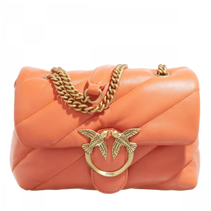 Pinko - Pinko Shoulder Bags Synthetische Fasern Orange - orange