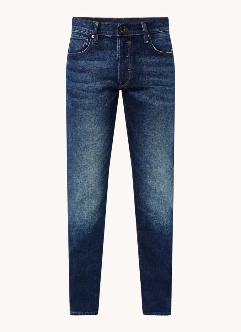 Blugi G-Star RAW Elto Slim Fit, Închiși la culoare