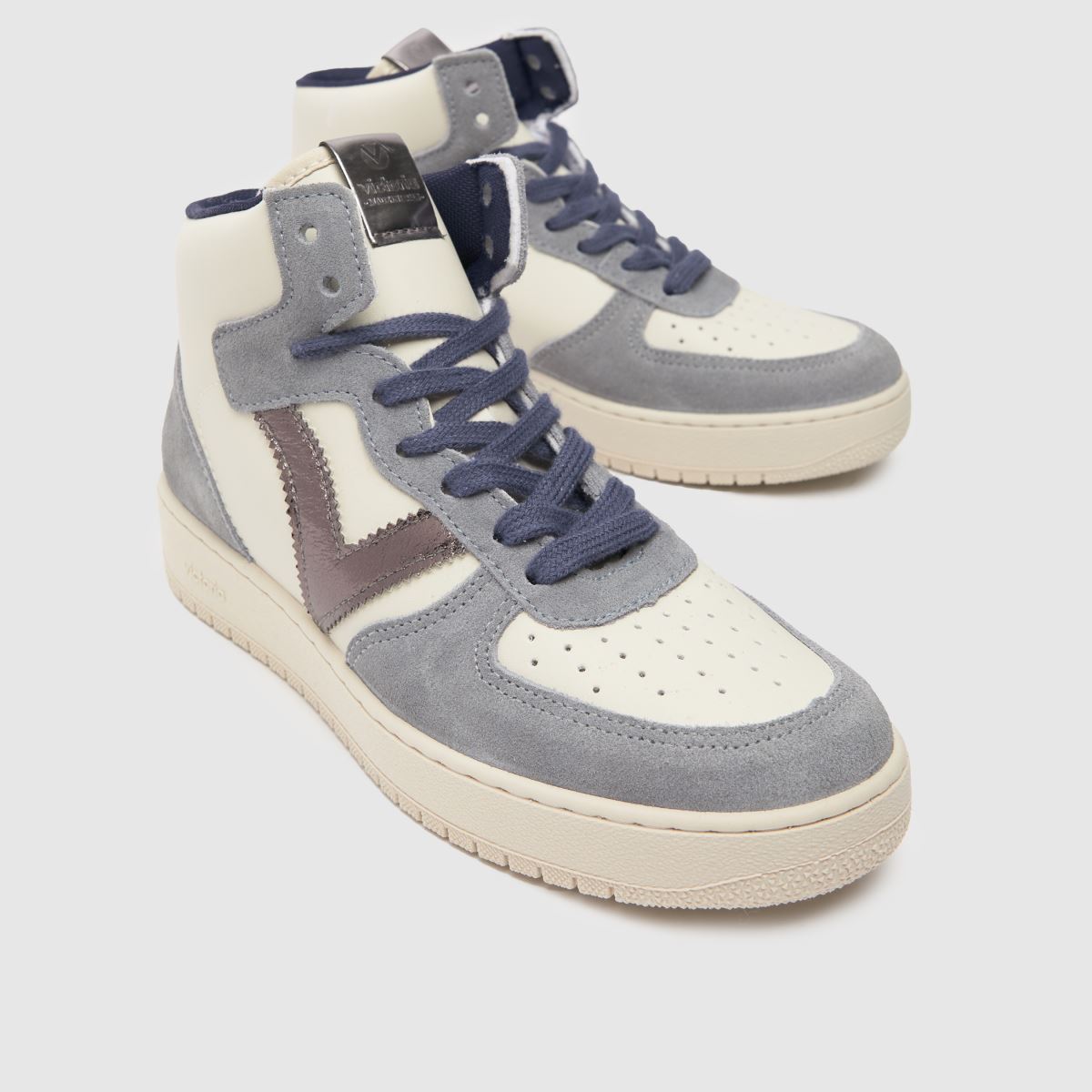 Victoria Madrid – Grå höga sneakers