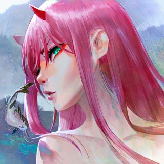 Zero Two - Mousepad