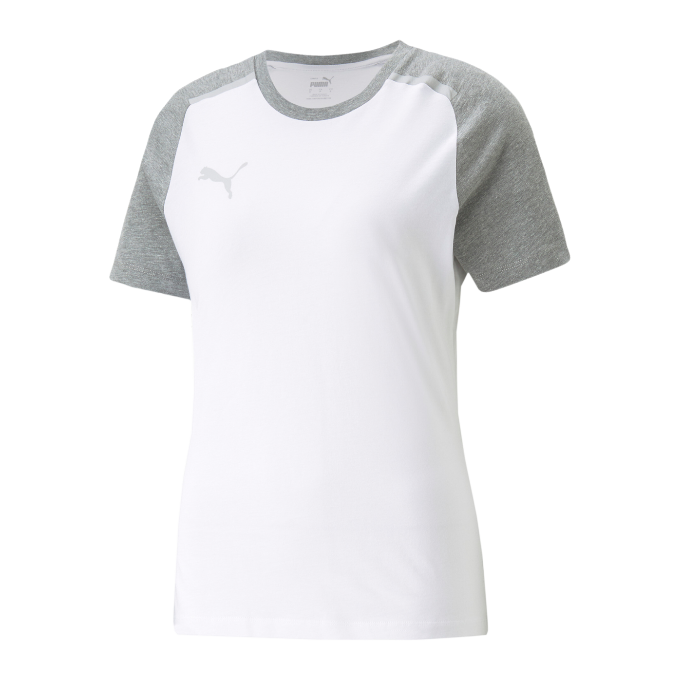 PUMA teamCUP Casuals T-Shirt Damen Weiss F04