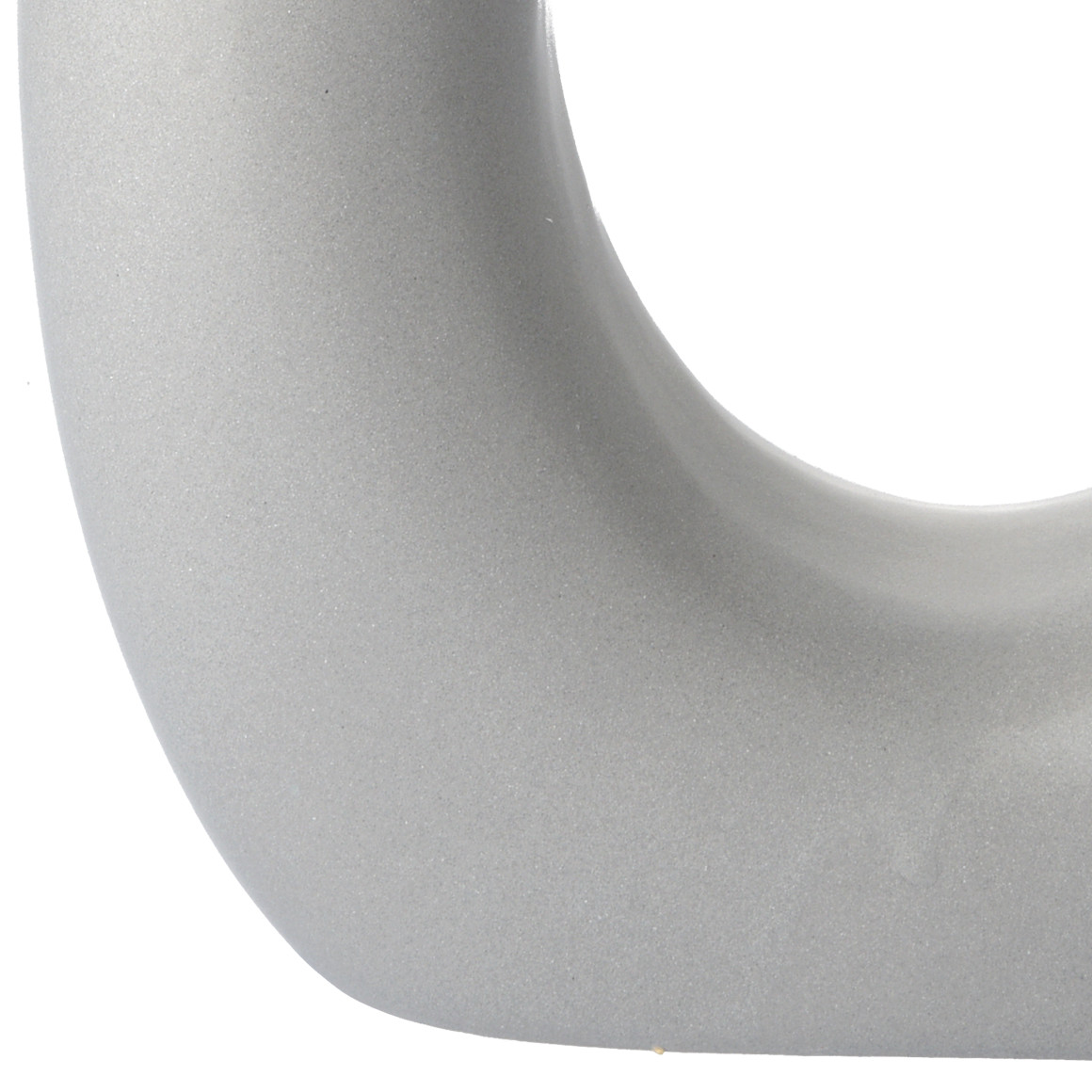 Design-Vase in ovaler Form