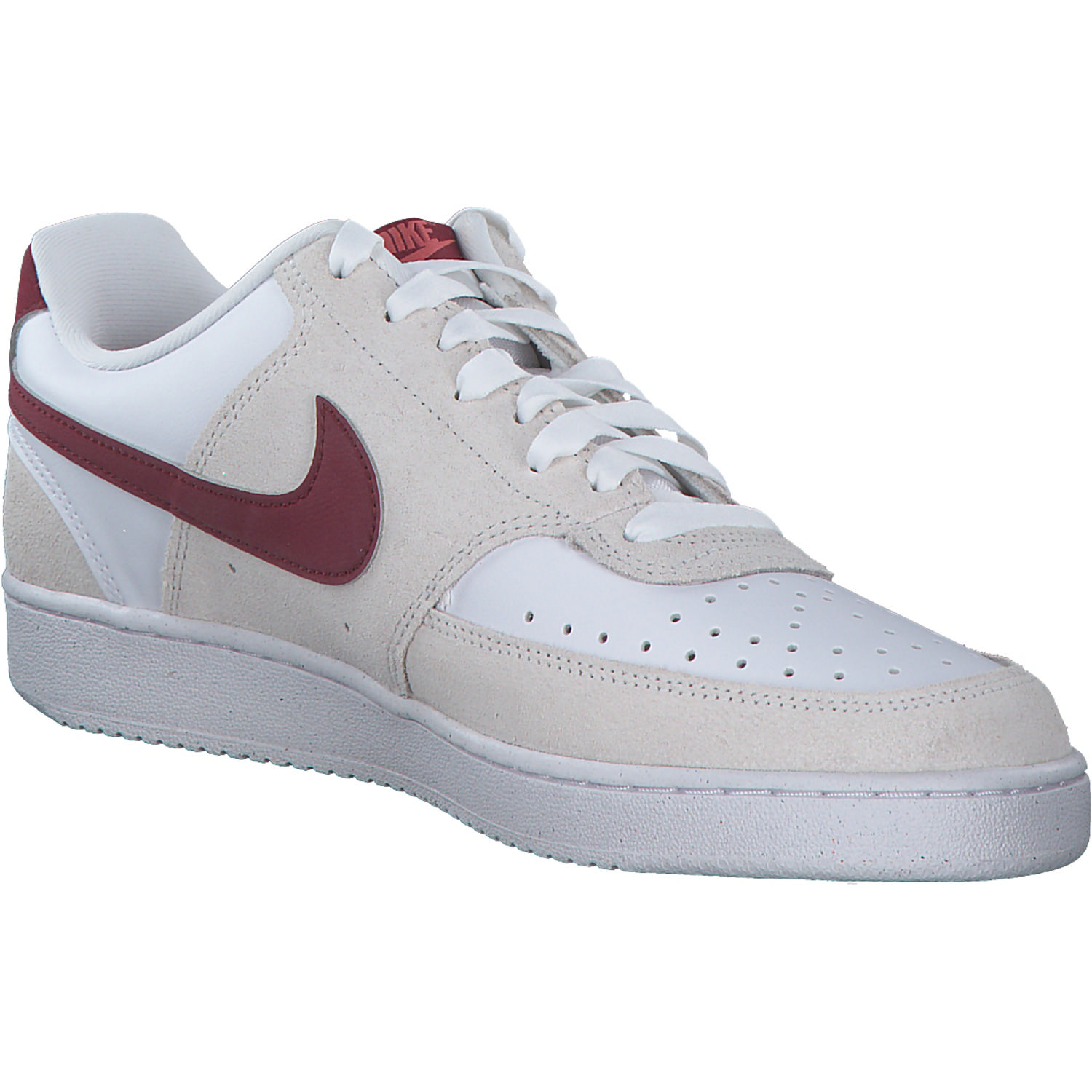 Nike Court Vision Low FQ7628, Schnürschuhe, Damen, Weiß