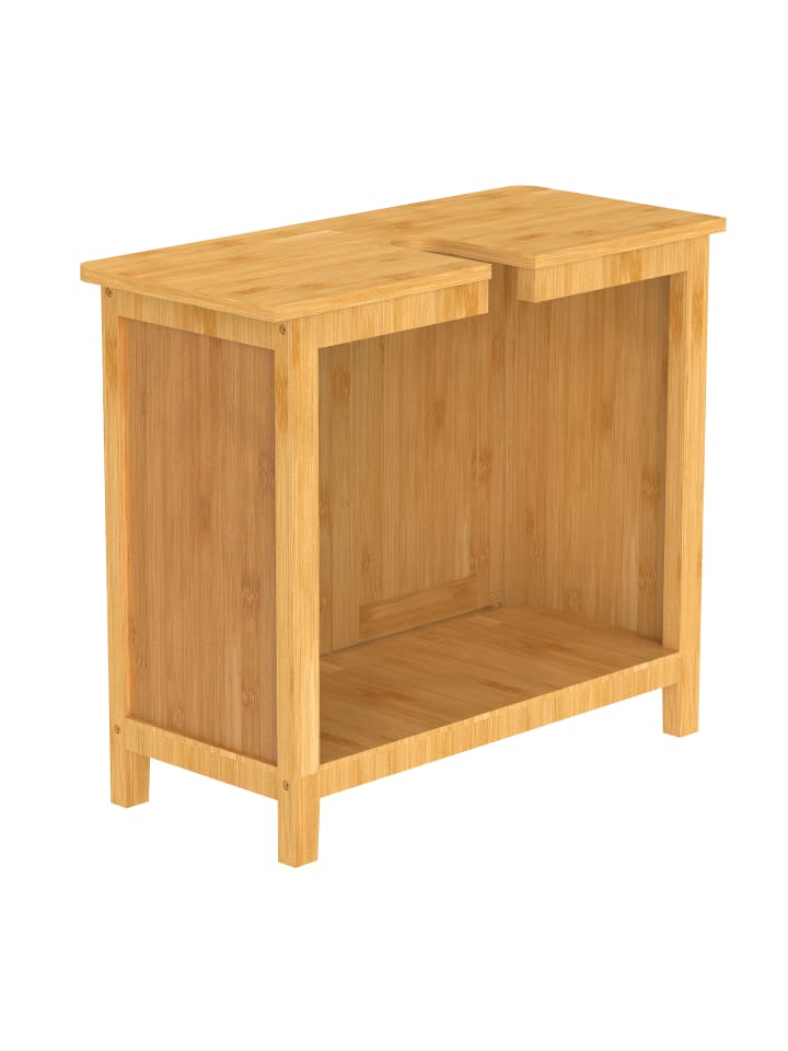 eisl since 1980 Bambus Waschbeckenunterschrank in Hellnatur - (H) 60 cm x (B) 67 cm günstig kaufen onesize