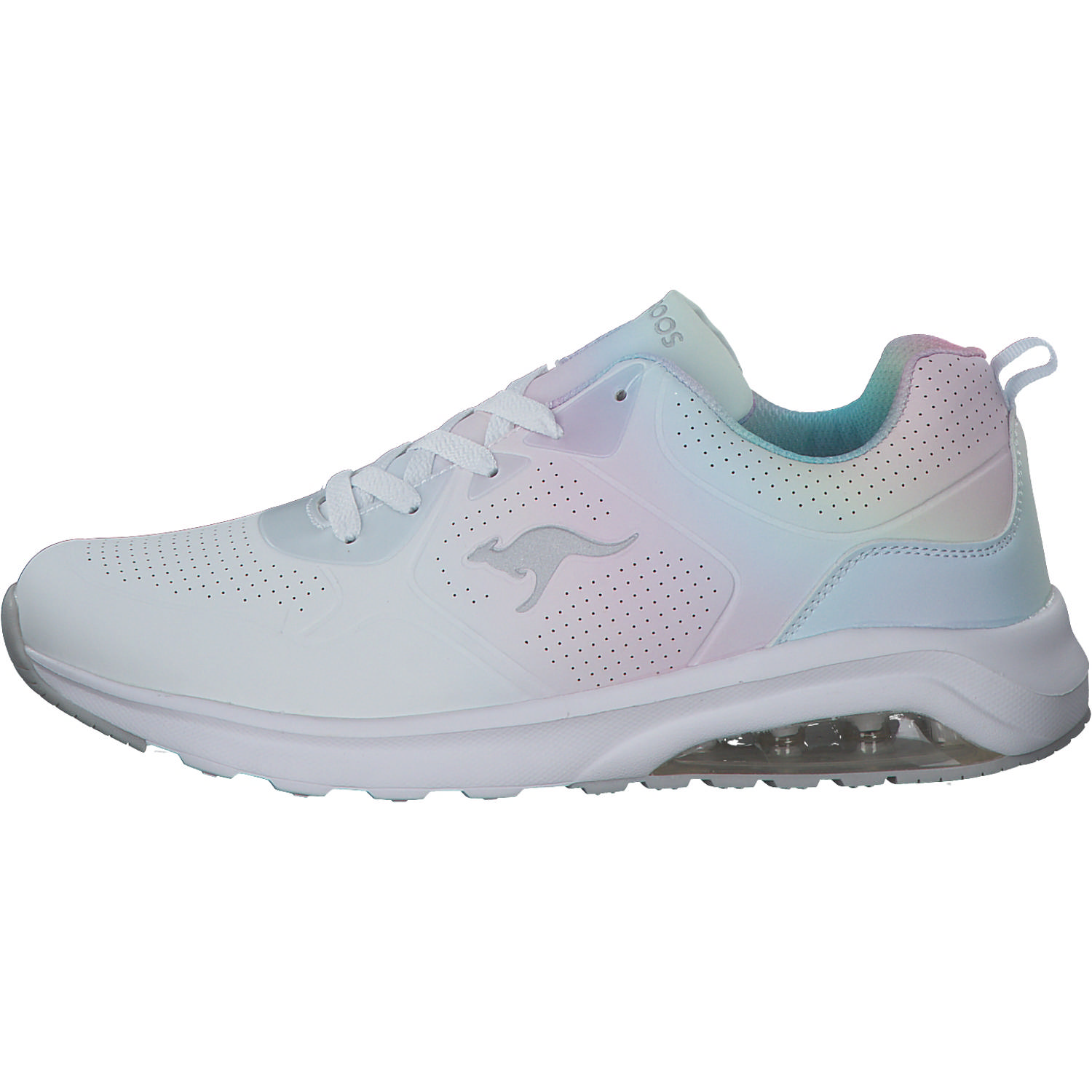 KangaROOS K-Air Ora Brand 39319, Schnürschuhe, Damen, white/holo