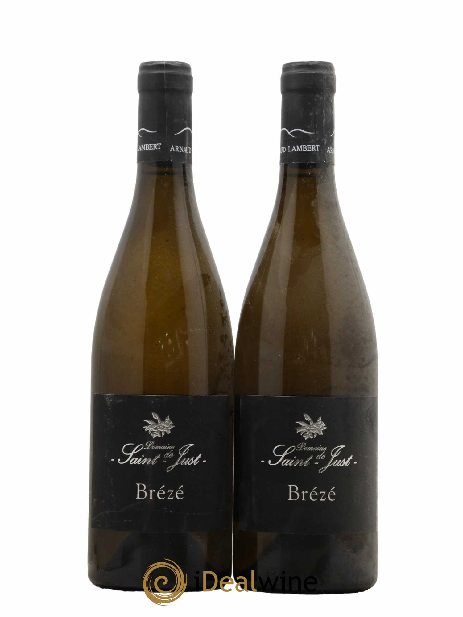 Saumur Brézé Domaine de Saint Just 2016 - Lot de 2 Bouteilles