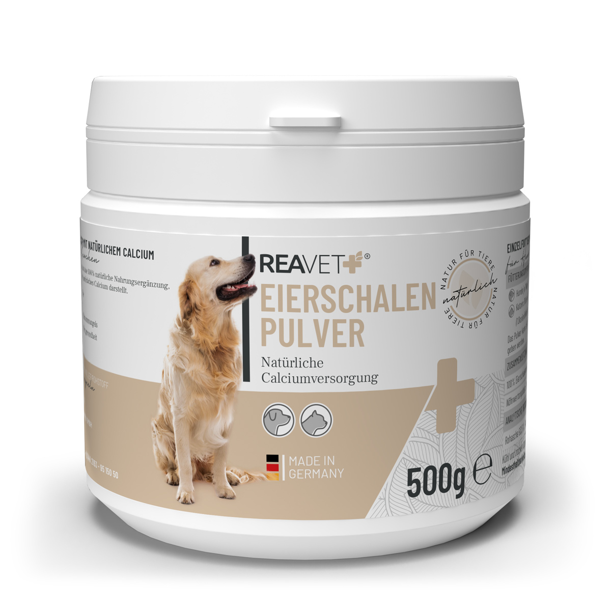 REAVET Ergänzungsfutter & Aufzucht REAVET Eierschalenpulver 500g