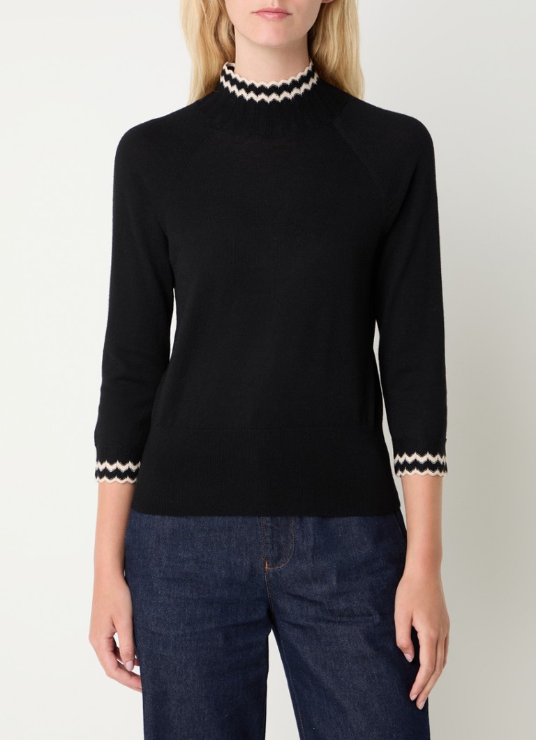Top LKBennett Ethel in pregiata lana merino