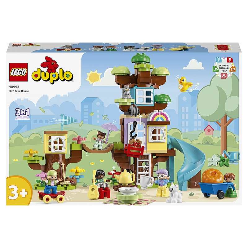 10993 La cabane dans l'arbre 3-en-1, LEGO Duplo