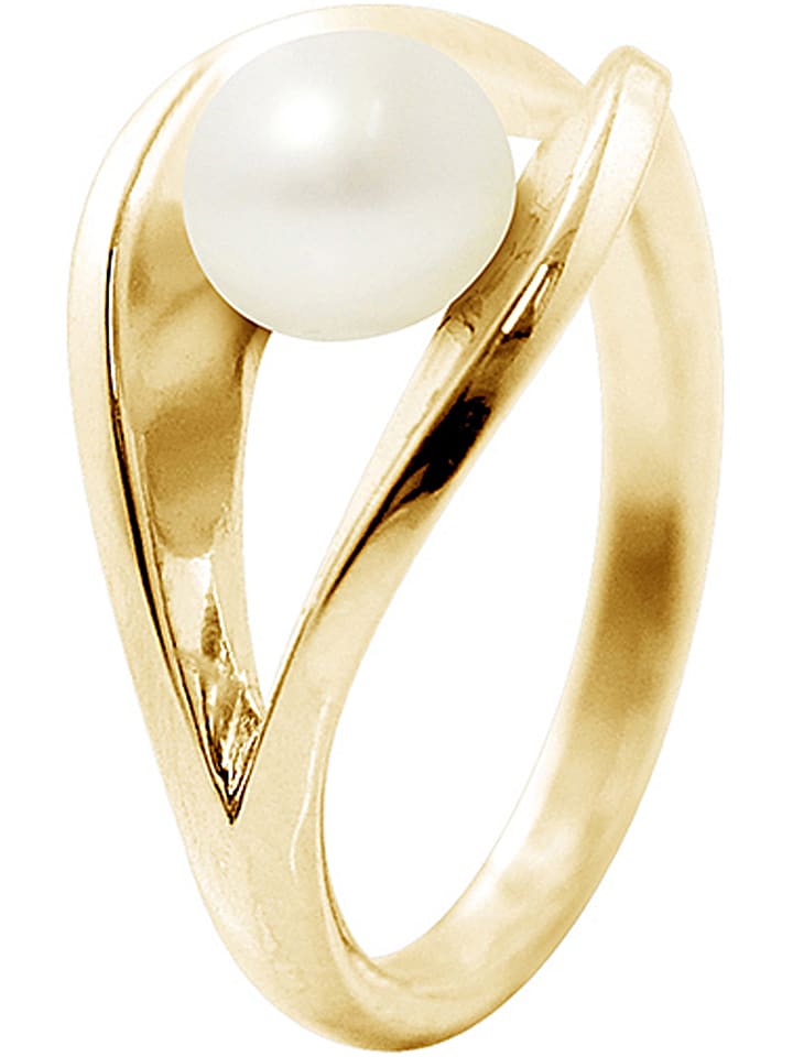Pearline Gold-Ring mit Perle günstig kaufen