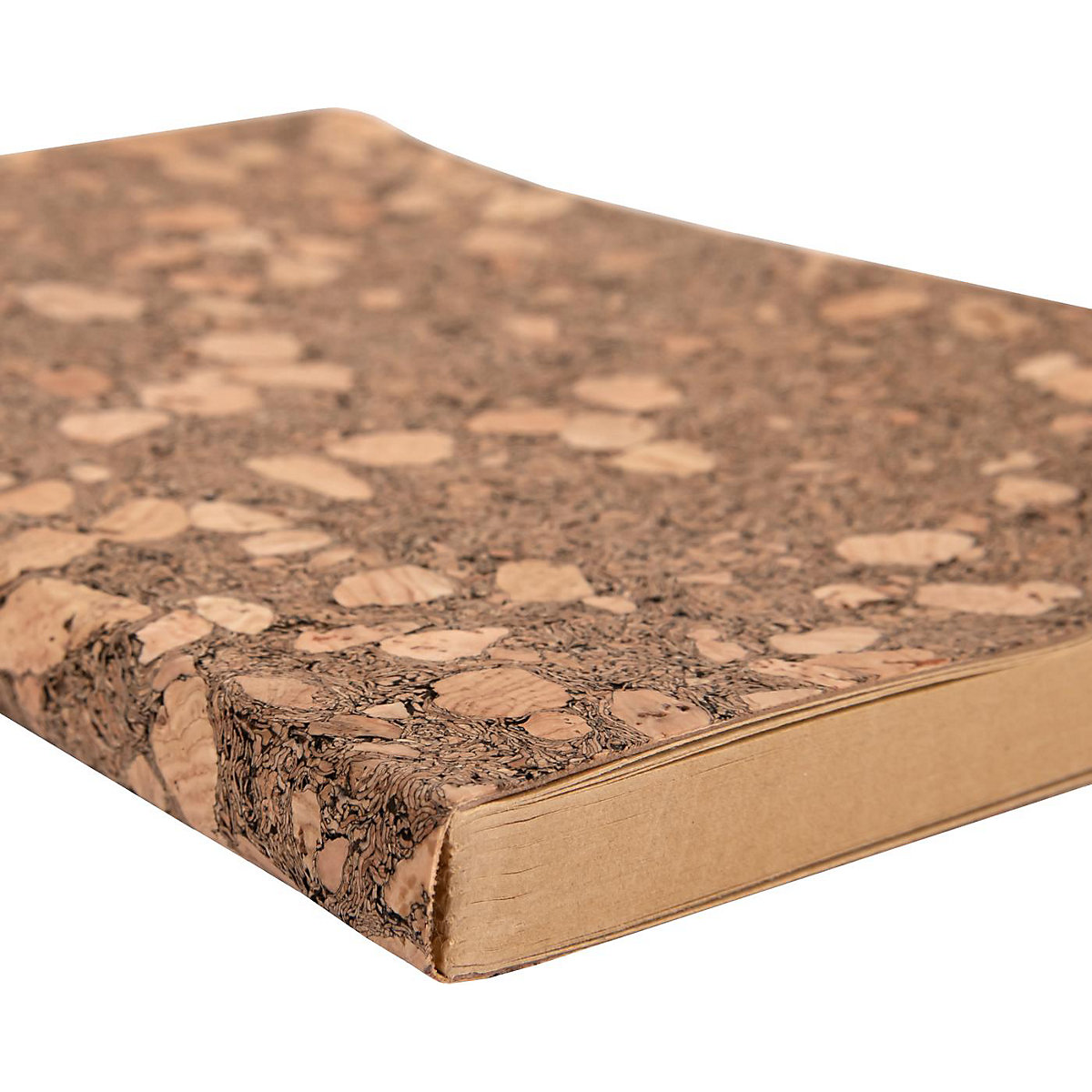 Notizbuch Kork, blanko, 192 Blatt, 20 x 14 cm