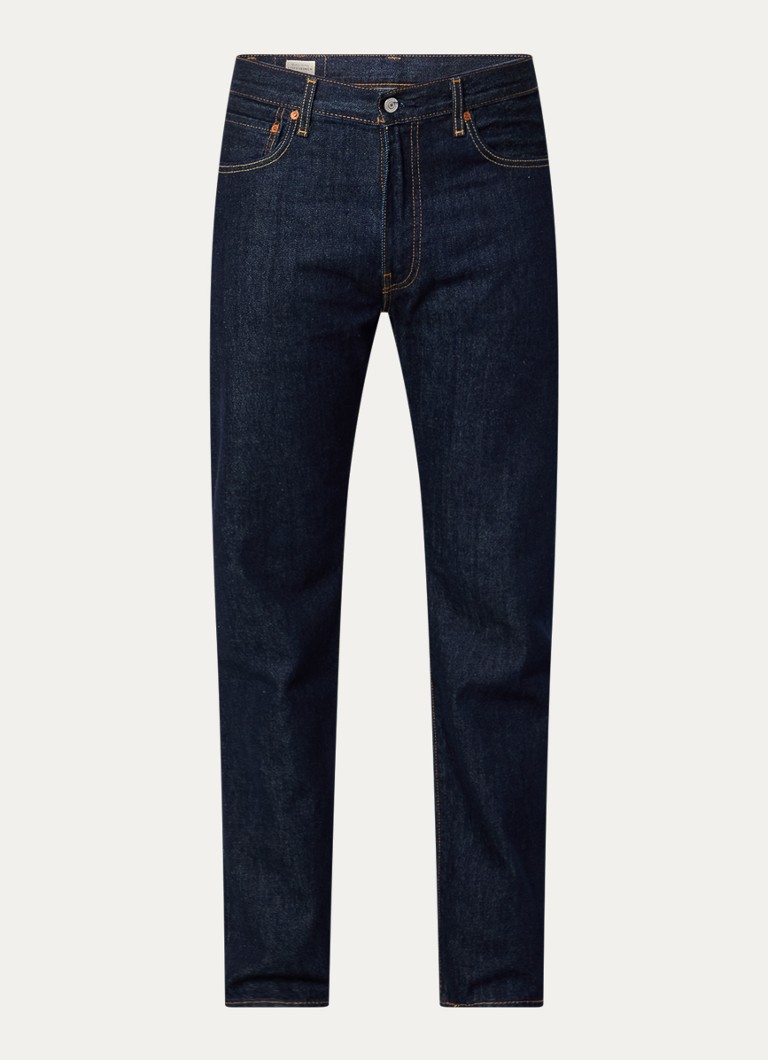 Jeansy Levi's 555 z prostą nogawką, ciemne wyblaknięcie