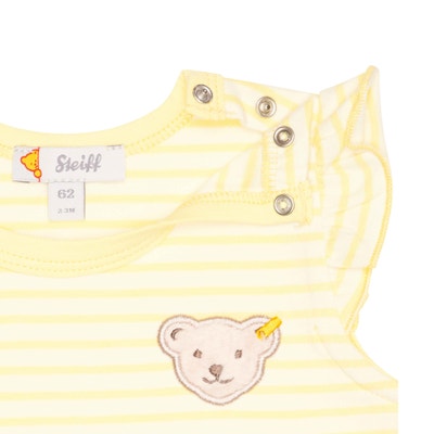 Set Shorts + T-Shirt, gelb für Mädchen