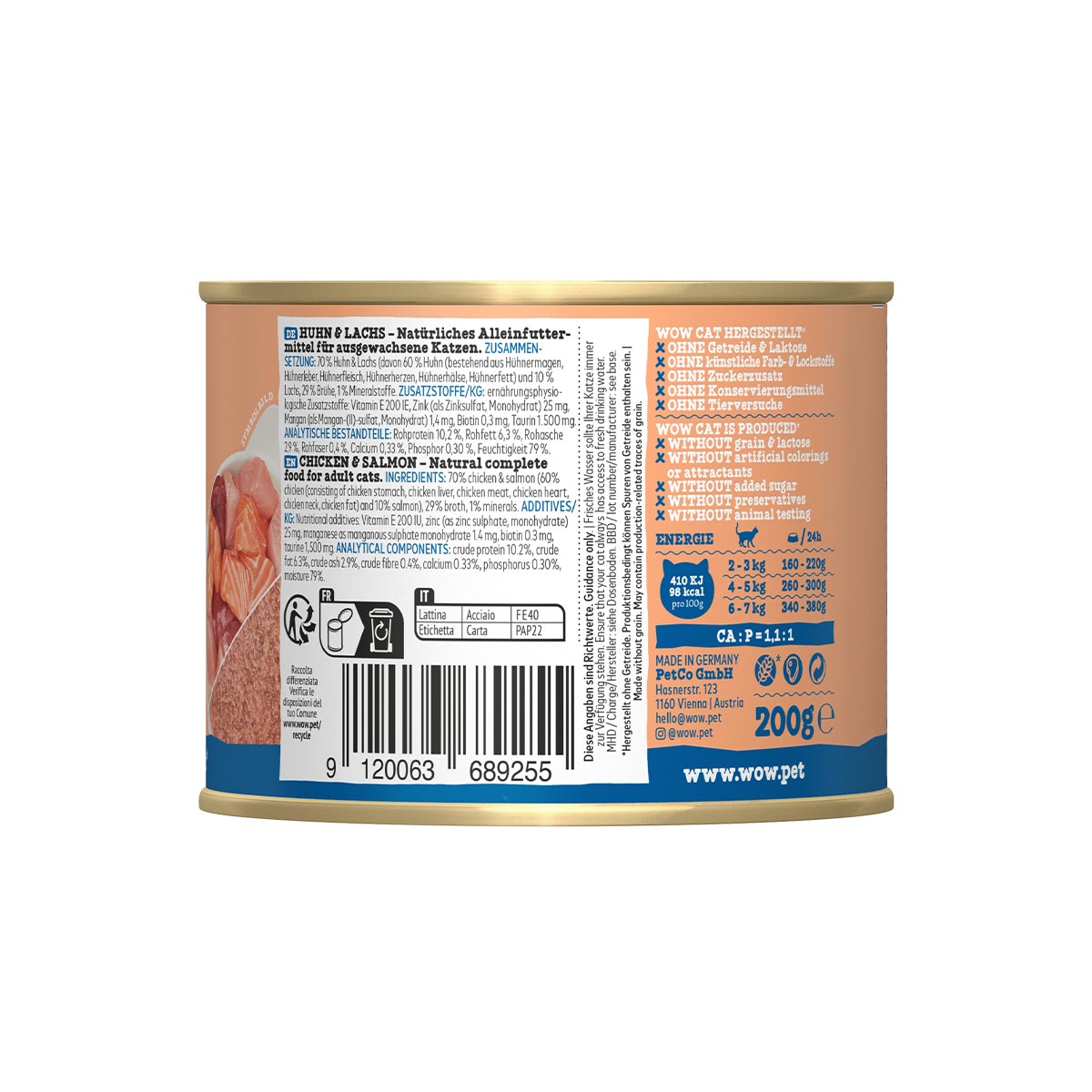 WOW CAT Adult Huhn & Lachs günstig kaufen bei ZooRoyal