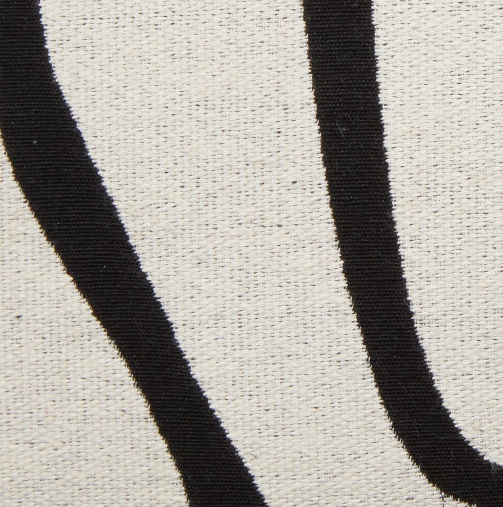 Almofada Decorativa HVITVEIS HVITVEIS 45x45 branco/preto