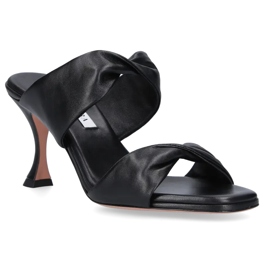 Aquazzura - Sandalen TWIST 95 Nappaleder - schwarz
