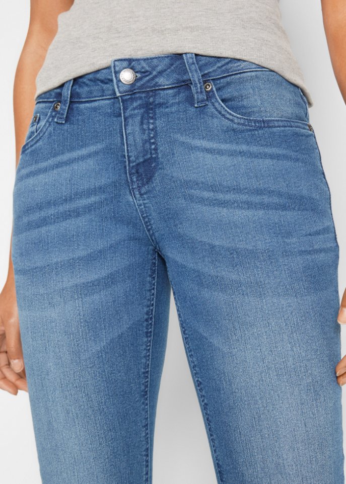 Komfort-Stretch-Jeans Bootcut