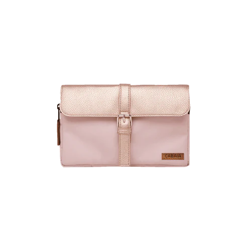 Medium front pocket Jardin Guerrero light pink