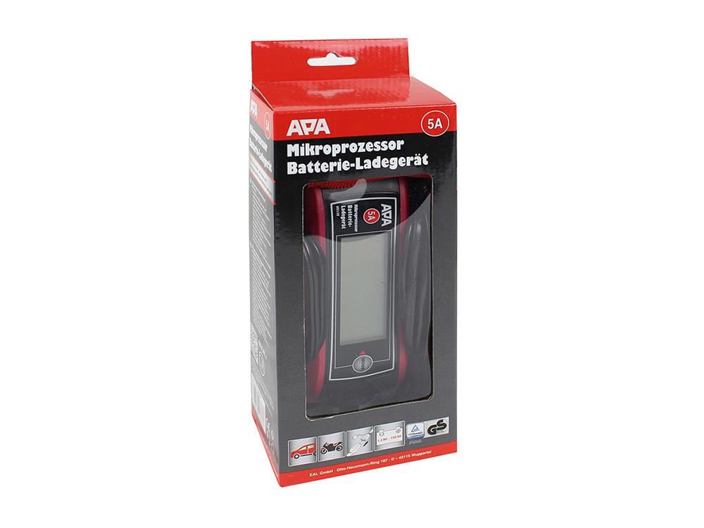 APA Mikroprozessor Batterie-Ladegerät 6/12V 5A