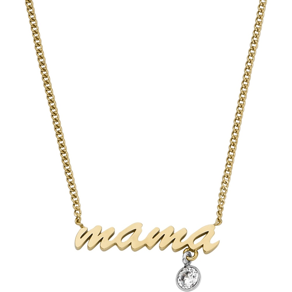 Fossil Chaînette Acier inoxydable collier