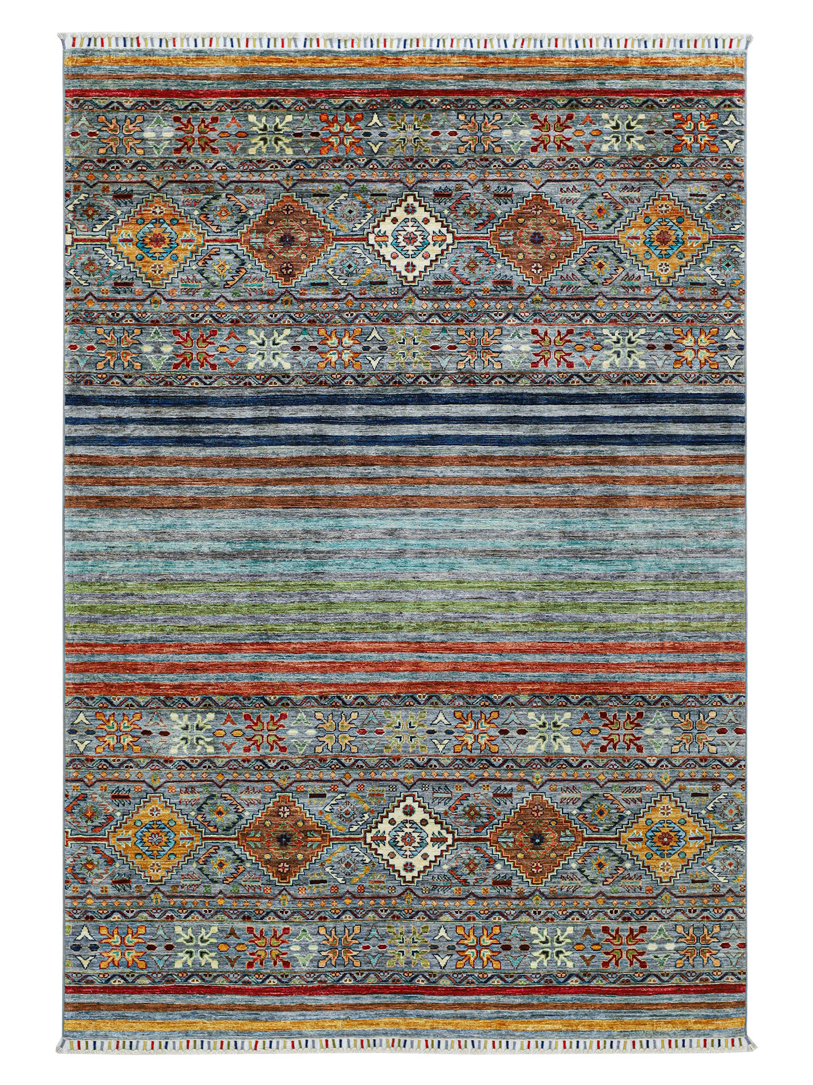Chobi Schal ca. 210 x 153 cm, Unikat / Einzelstück