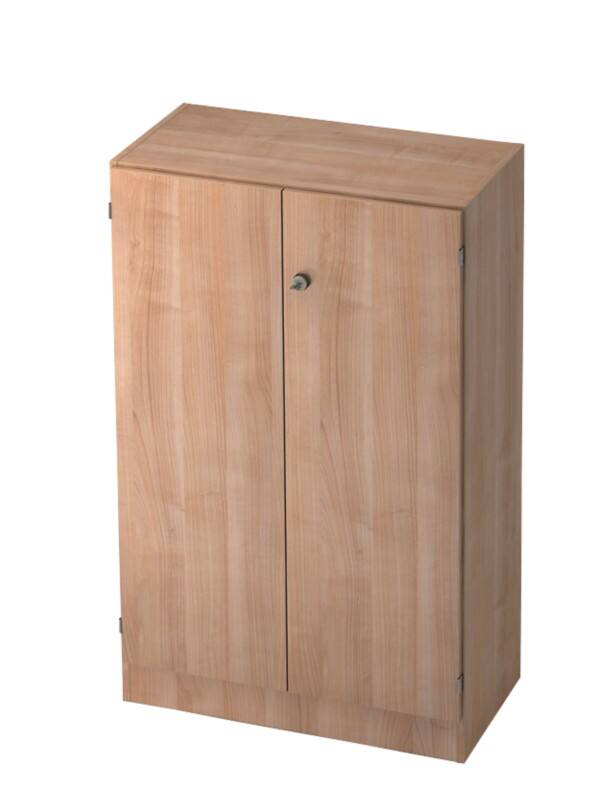 Hammerbacher Schrank 3FH SG 6550 Nussbaum 800 x 420 x 1.270 mm