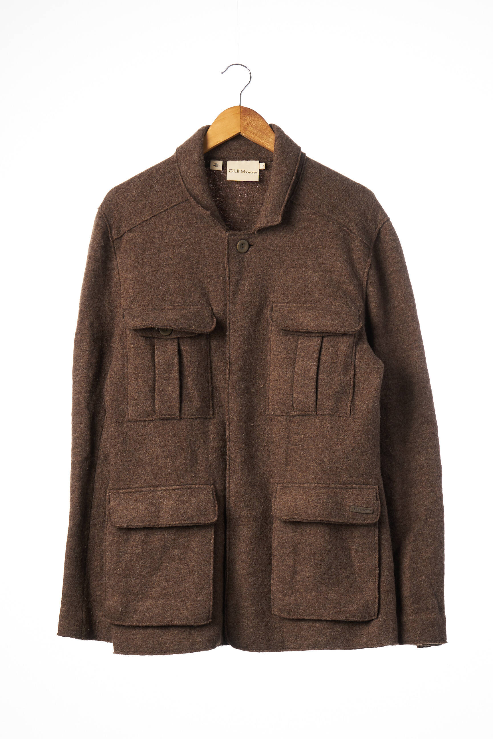 Dkny Vestecasual Femme couleur marron