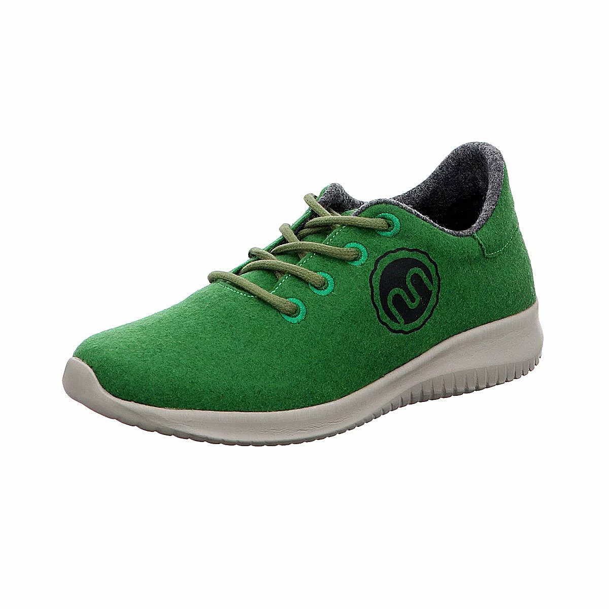 GEMINI Freizeit Schnürer grün Schnürhalbschuh, grün