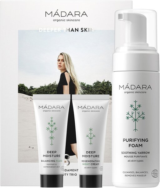 MÁDARA Deeper Than Skin 3-in-1 Skincare Essentials Gesichtspflegeset