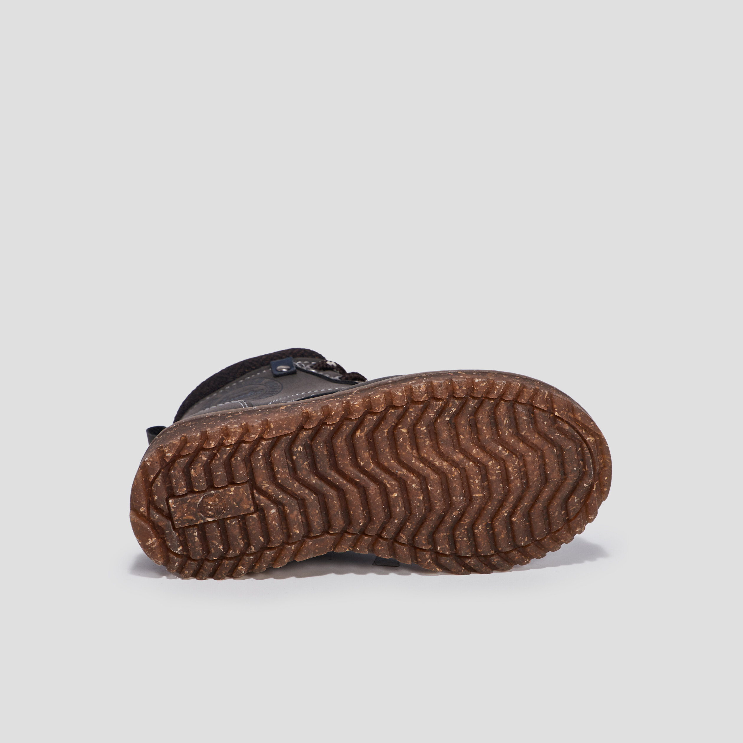 Bottines crantées marron garçon | La Halle