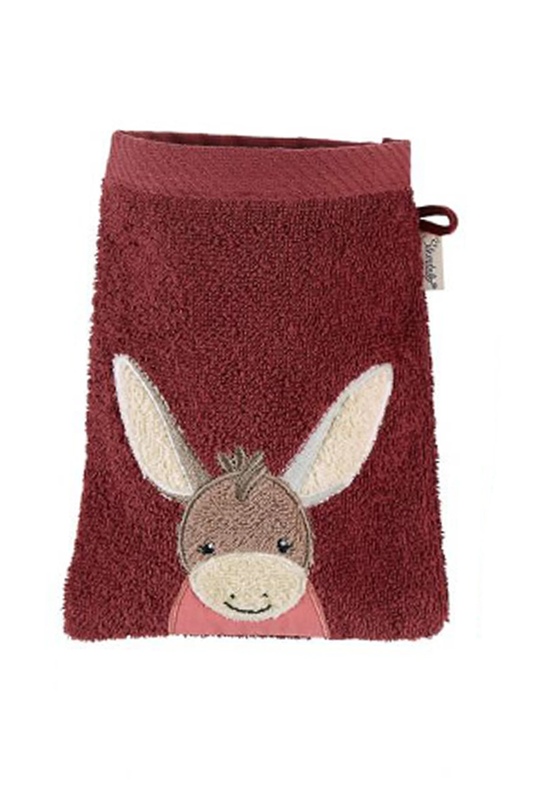 3er-Pack Waschhandschuh Esel Emmily aus Frottee