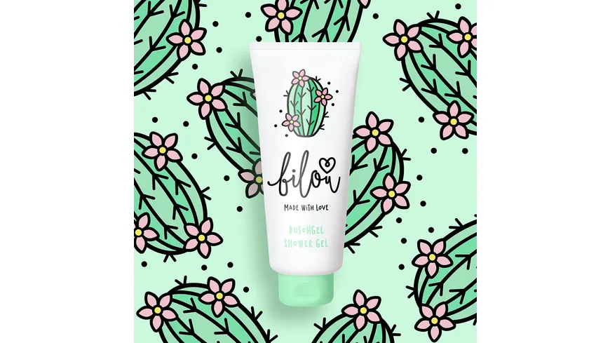bilou Duschgel Bloomy Cactus 200 ml
