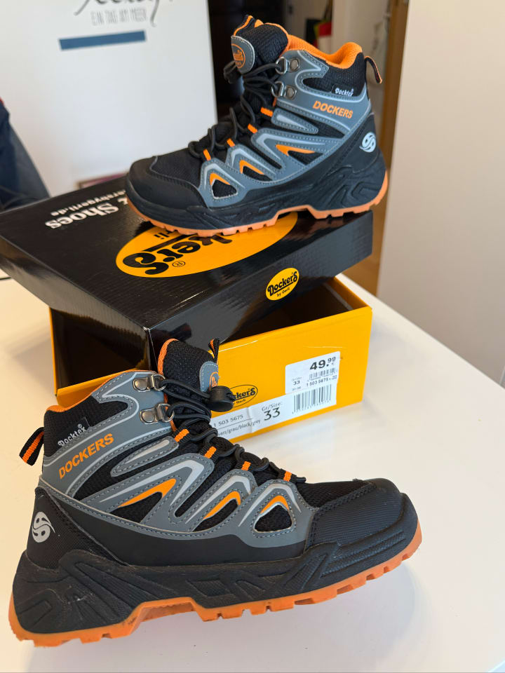 DOCKERS Trekkingboots schwarz günstig kaufen 33