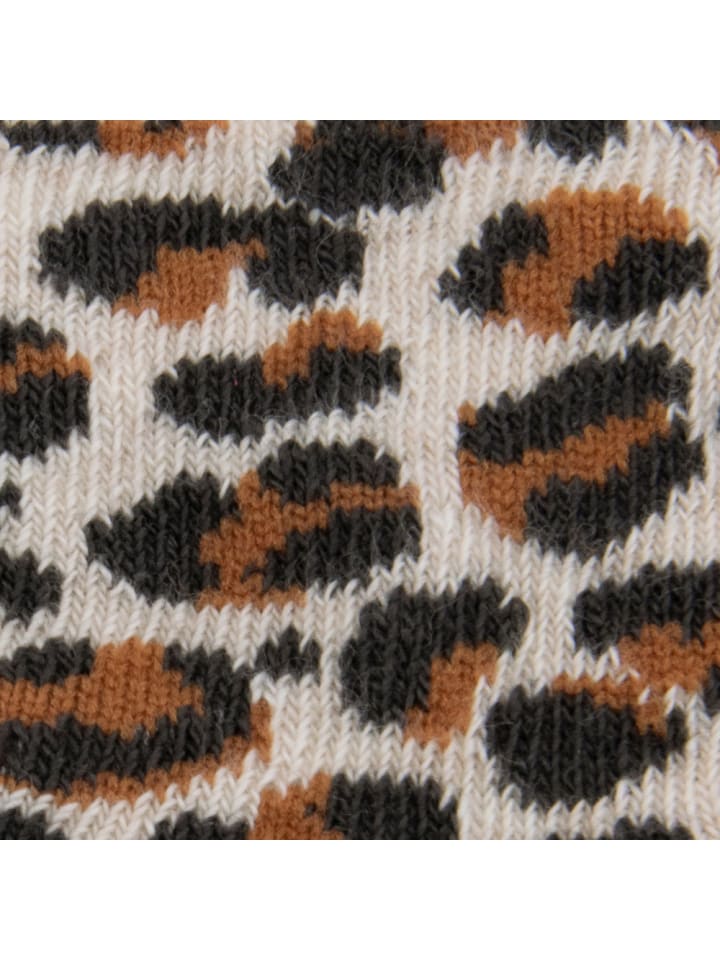 ewers 2er-Set Socken 2er Pack Leopard in beige mel.-apricot günstig kaufen