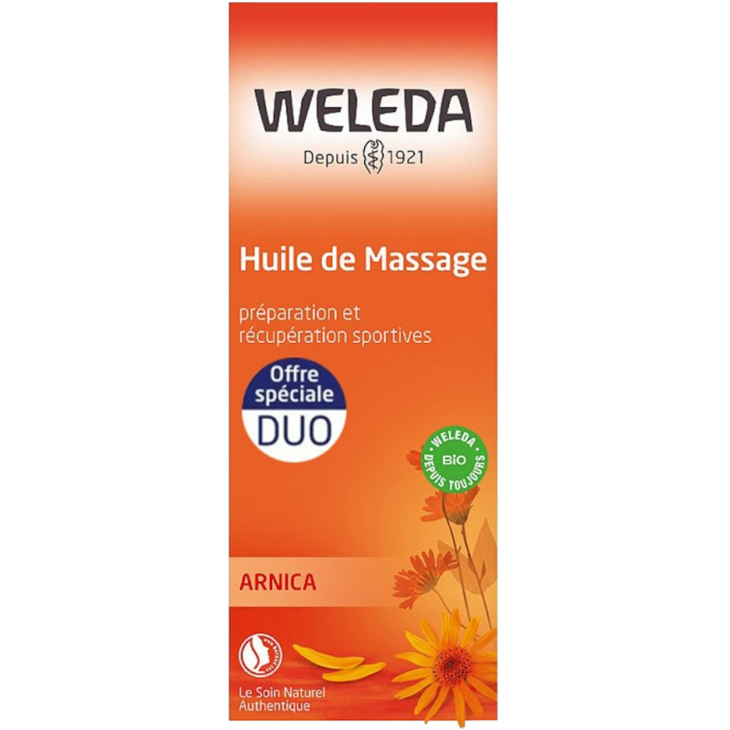 Weleda Arnica Huile de Massage - Préparations et Récupérations Sportives
