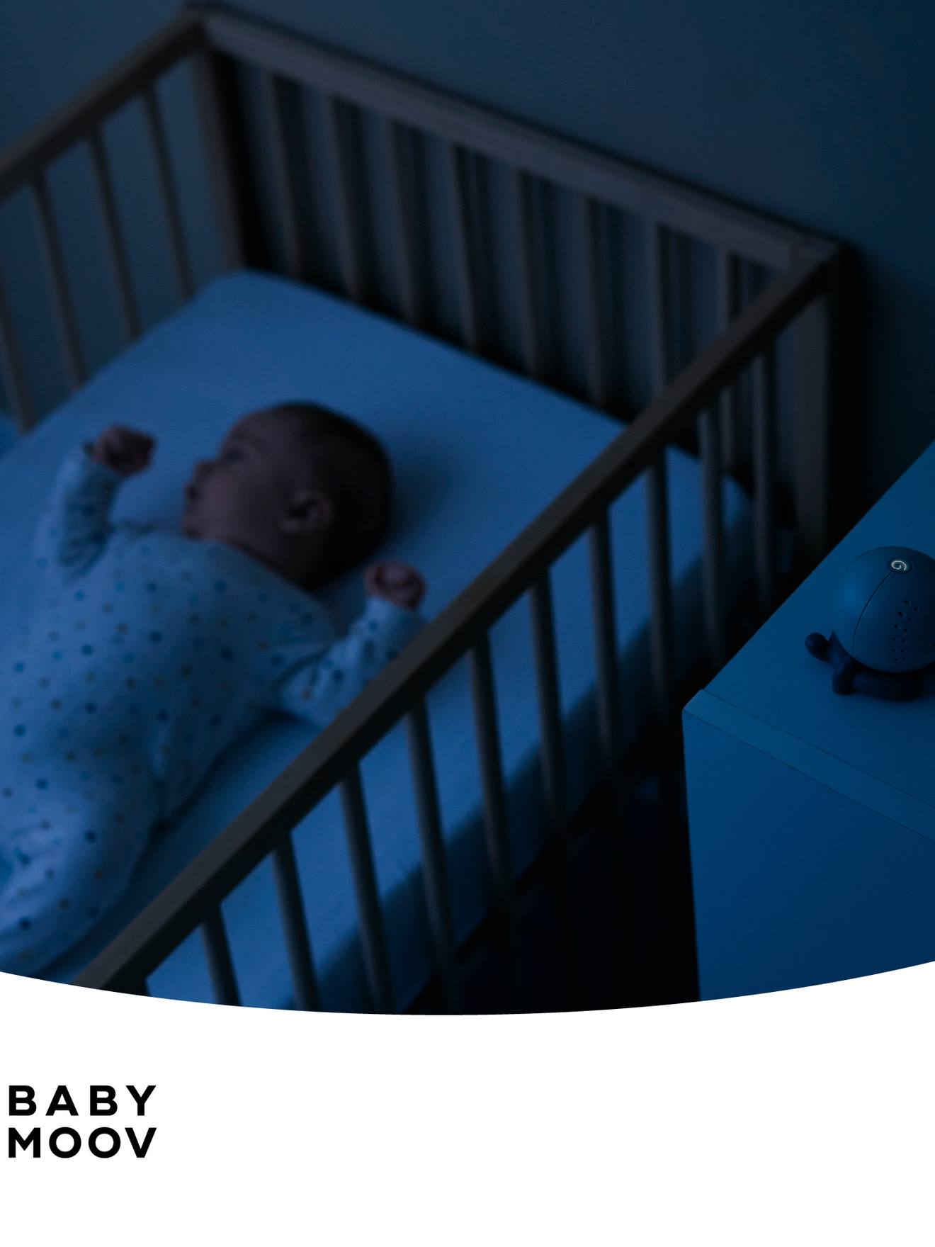 Babymoov Video-Babyphone Yoo Roll BABYMOOV - weiß