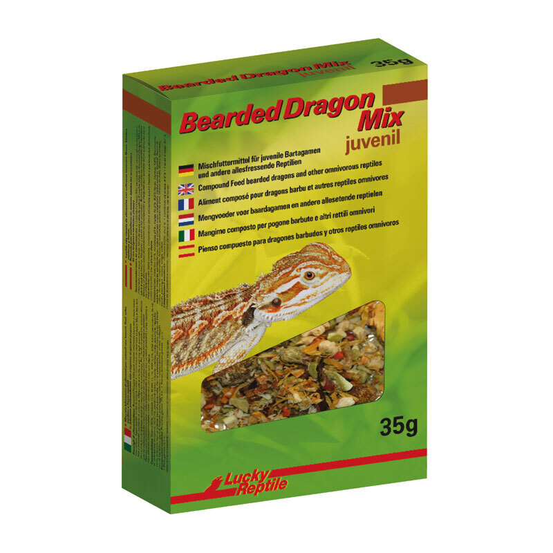Lucky Reptile Hauptfutter Lucky Reptile Bearded Dragon Mix Juvenil 35g