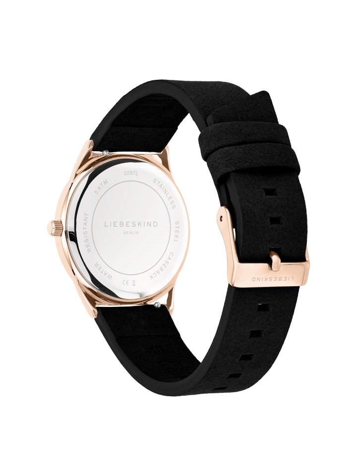 LIEBESKIND BERLIN Armbanduhr in schwarz günstig kaufen onesize