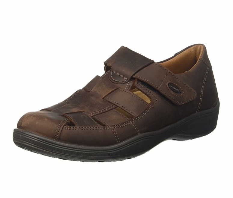 JOMOS Komfort Slipper schwarz