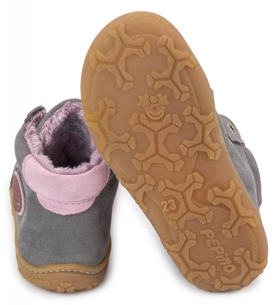 Ricosta Pepino ~ Georgie Lederstiefel Warm ~ Graphit