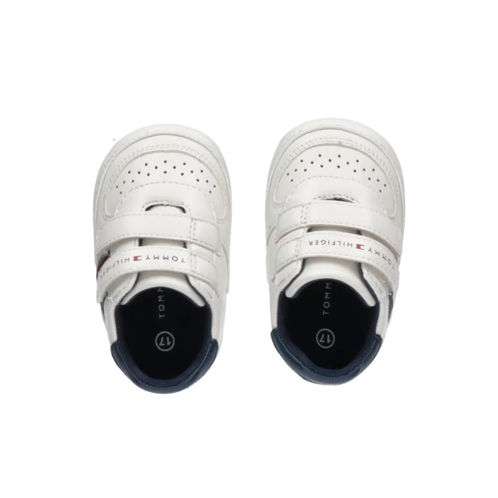 Tommy Hilfiger Krabbelschuh T0B4-33090-1433A473 / weiss