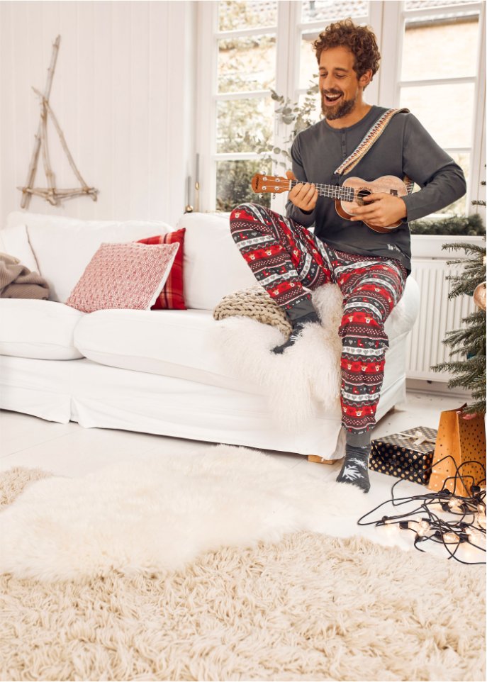 Herren Pyjama