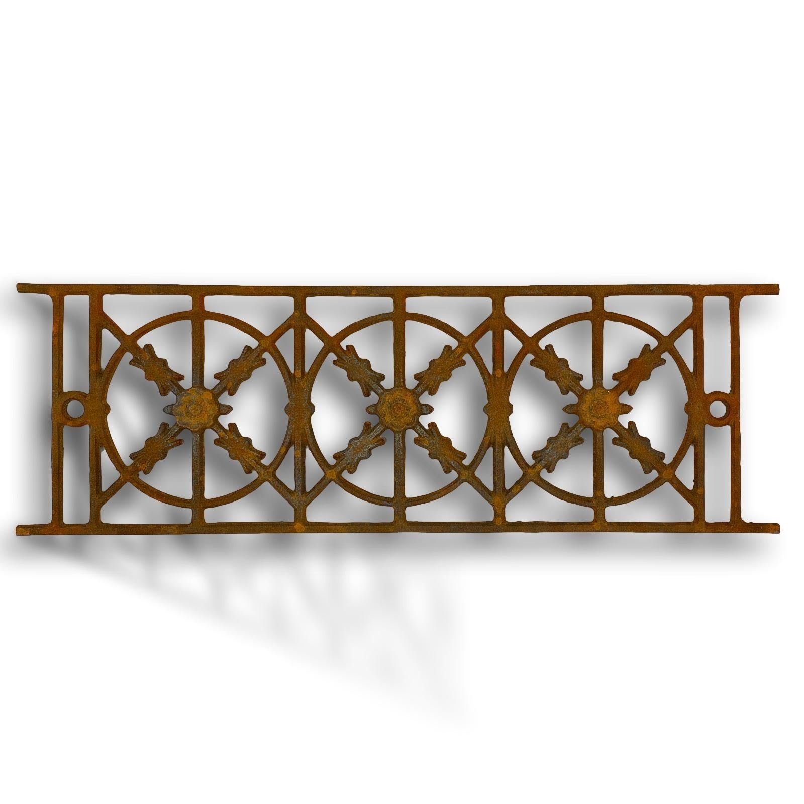 Aubaho Fenster Eisengitter Gitter Fenstergitter Eisen Antik-Stil Rankhilfe Rankgitter