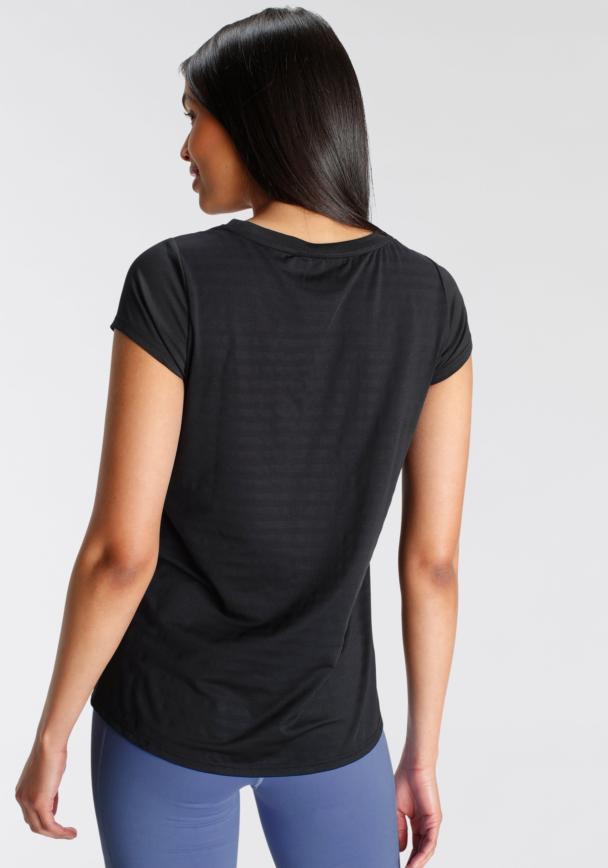 FAYN SPORTS Funktionsshirt Breathe mit Materialmix