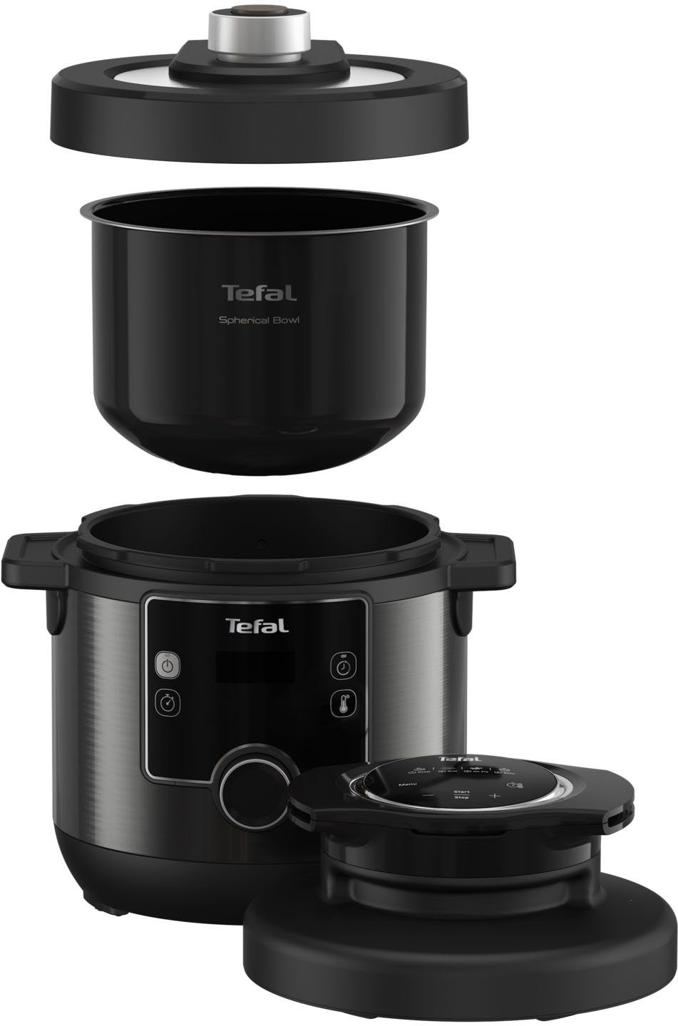 Tefal Multikocher CY7788 Turbo Cuisine & Fry, 1090 W, 7,6 l Schüssel, Schnellkochfunktion, 10 aut. Kochprogramme, 4 Extra Crisp Programme