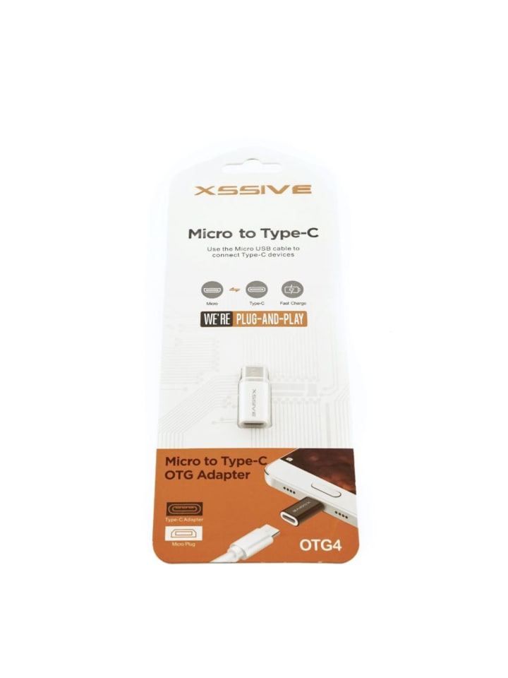 COFI 1453 Tragbar Micro USB auf USB Typ C Adapter Stecker Konverter in Schwarz günstig kaufen onesize